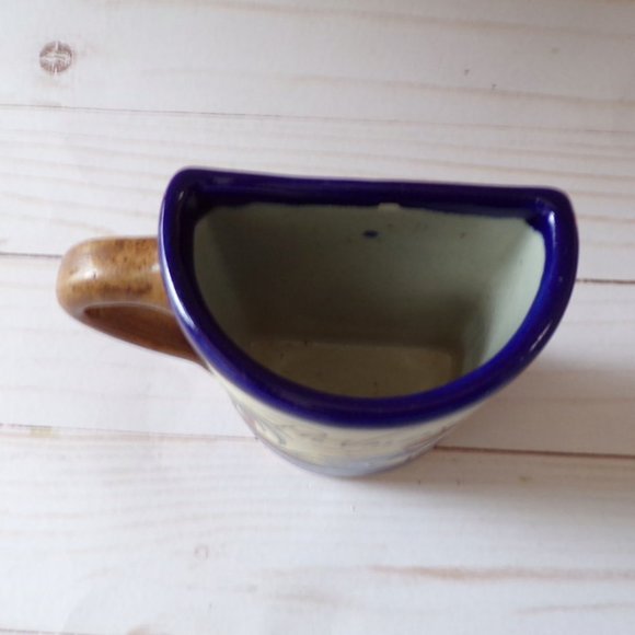 Puerto Vallarta Stoneware Souvenir Gag Gift Half a Mug Blue Marlin 2869 - Picture 5 of 7